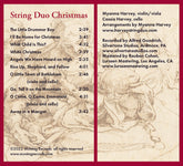 String Duo Christmas - The Harvey String Duo - Digital Audio Edition Download